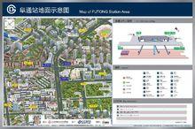 阜通站地理位置圖