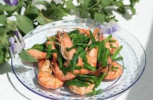 蛤肉炒韭菜 蛤肉炒韭菜