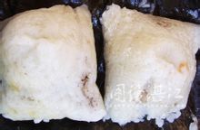 香甜嫩滑的鹹粽