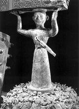 春秋戰國人物雕塑