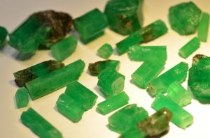 中國祖母綠晶粒