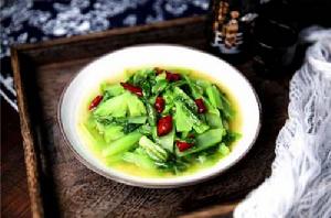 炒萵筍尖 炒萵筍尖