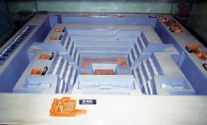 （圖）秦始皇陵地宮模型