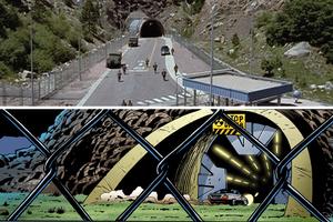 位於雪山腳下的夏延山軍事基地