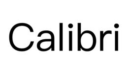 Calibri