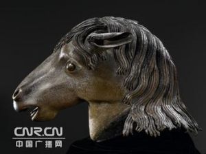 圓明園馬首銅像 圓明園馬首銅像