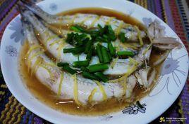 清蒸九肚魚 清蒸九肚魚