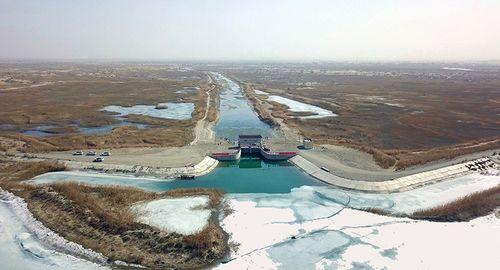 西海子水庫及下遊河道