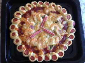 鮮蝦培根花邊披薩 鮮蝦培根花邊披薩