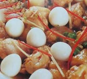 扒香菇鶉蛋 扒香菇鶉蛋
