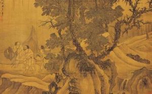 元唐棣霜浦歸漁圖 元唐棣霜浦歸漁圖