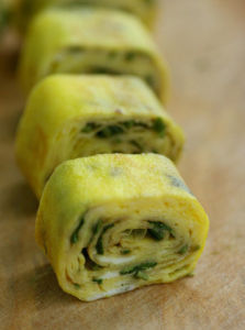 香椿蛋卷 香椿蛋卷