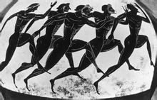 古代運動會壁畫