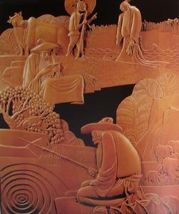 太公釣渭圖 太公釣渭圖