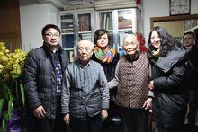 2013年方玉傑和歐陽中石先生及其師母