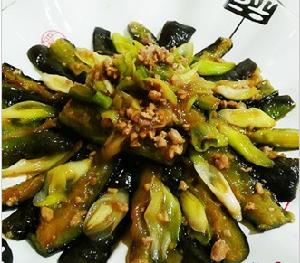 青蒜茄條 青蒜茄條