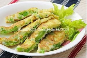 苦瓜蛋餅 苦瓜蛋餅