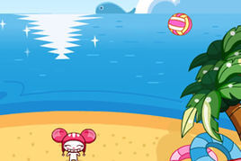 帽帽鼠沙灘躲避球 帽帽鼠沙灘躲避球