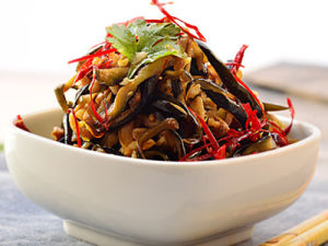 辣味茄絲 辣味茄絲