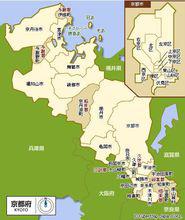 京都府行政區劃圖