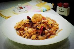 農家魚籽燉寬粉 農家魚籽燉寬粉