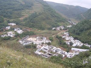 （圖）老店大岩洞村全貌 