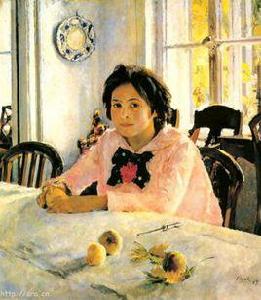 少女與桃子 少女與桃子