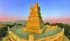 塔斗夕霞 塔斗夕霞