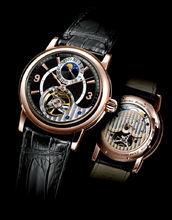 自家心跳機芯系列矽擒縱輪月相