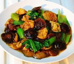 香菇燒麵筋 香菇燒麵筋