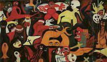 馬蘭卡塔納·恩格文亞作品《無題》1961年