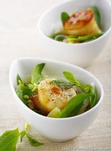 扇貝沙拉 扇貝沙拉