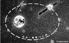 嫦娥二號衛星成功進入月球軌道繞月飛行示意圖