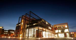 圖書館，教學樓，校園景色，城市景色