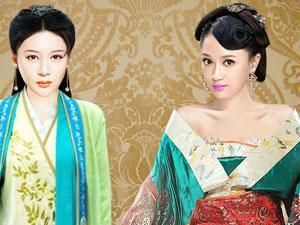 陳喬恩與袁珊珊裝扮 陳喬恩與袁珊珊裝扮