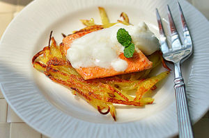 三文魚薯餅 三文魚薯餅