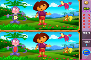 朵拉照片找不同小遊戲 朵拉照片找不同小遊戲