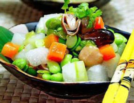 口蘑冬瓜球 口蘑冬瓜球