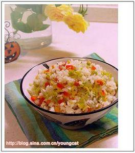 酸豇豆炒飯 酸豇豆炒飯