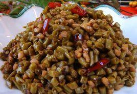 肉末炒酸豆角 肉末炒酸豆角