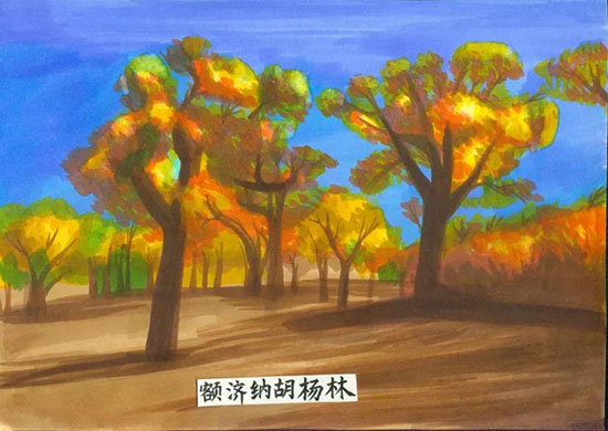 額濟納：中國最美秋天！