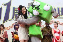 誕生日當天現場