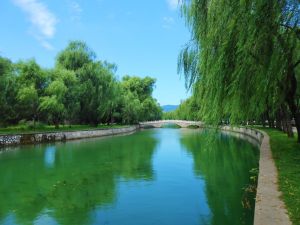 昆明湖西堤 昆明湖西堤