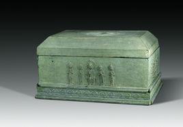 宋浮雕佛像石函 宋浮雕佛像石函