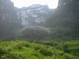 打黛河天坑 打黛河天坑