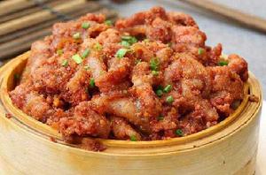 糯米粉蒸肉 糯米粉蒸肉
