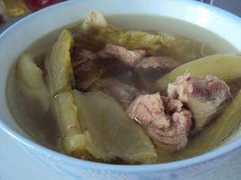 雪菜排骨湯 雪菜排骨湯