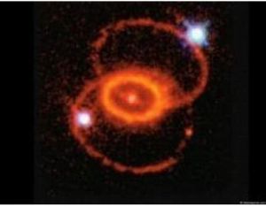 兩顆鏇轉的脈衝星