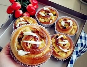 全麥核桃肉桂麵包卷