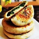 蝦皮菠菜餡火燒 蝦皮菠菜餡火燒